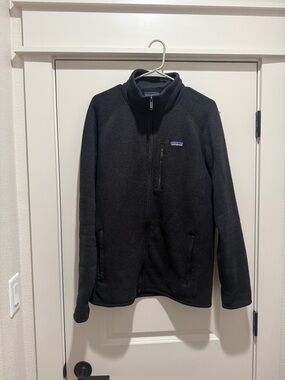 Patagonia Black Zip-Up Fleece Jacket